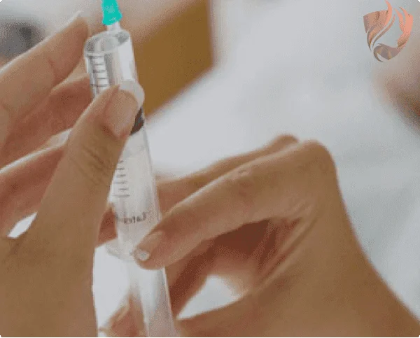 Укол в руке